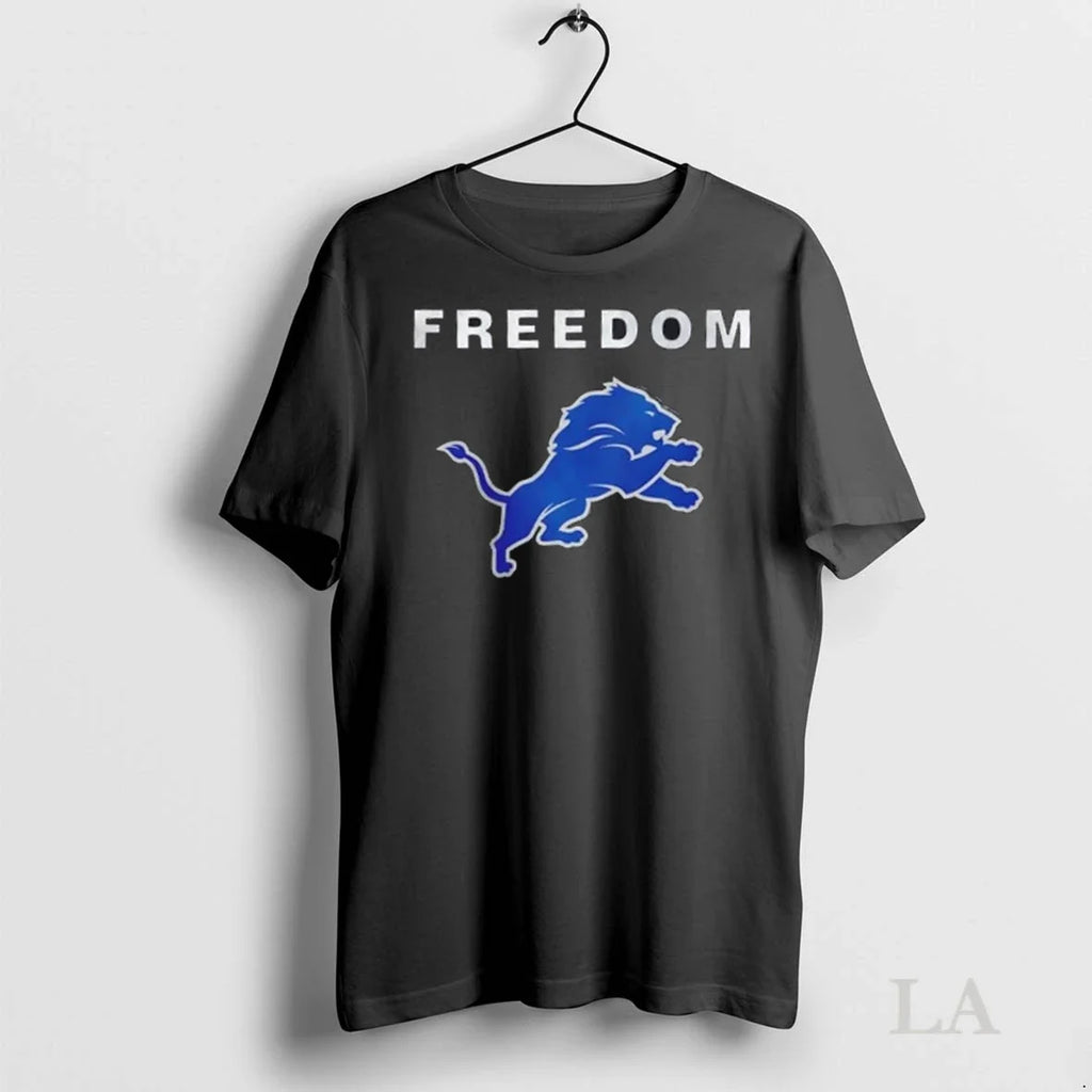Original Freedom Detroit Lions Football Logo - Adult & Kids T-Shirts, Sweatshirts & Hoodies apparel design preview 1