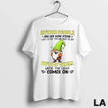 Original Funny Gnome Stupid People Are Like Glow - Adult & Kids T-Shirts, Sweatshirts & Hoodies apparel design preview 1