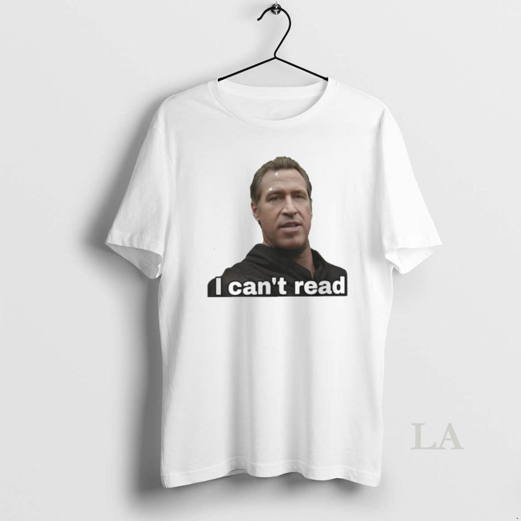 Original Gavin Newsom 2028 I Cant Read - Adult & Kids T-Shirts, Sweatshirts & Hoodies apparel design preview 1