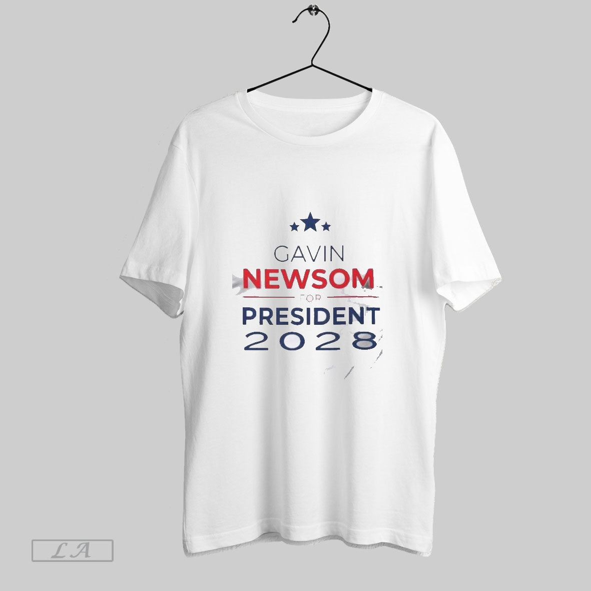 Original Gavin Newsom For President 2028 - Adult & Kids T-Shirts, Sweatshirts & Hoodies apparel design preview 1