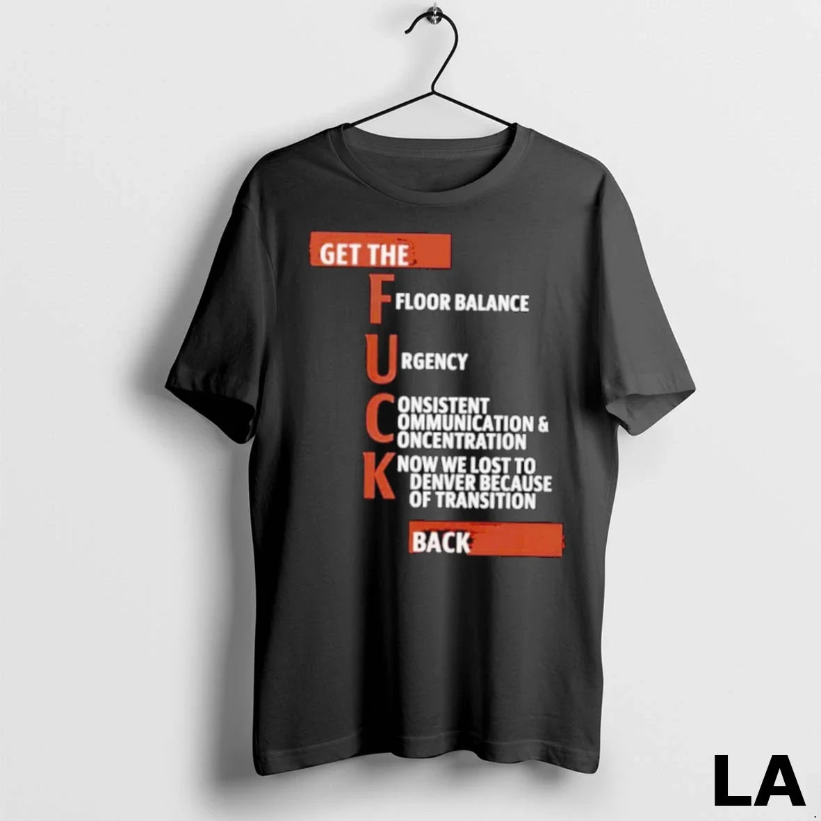 Original Get The Fuck Floor Balance Urgency - Adult & Kids T-Shirts, Sweatshirts & Hoodies apparel design preview 1