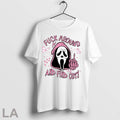 Original Ghostface Fuck Around And Find Out Horror - Adult & Kids T-Shirts, Sweatshirts & Hoodies apparel design preview 1