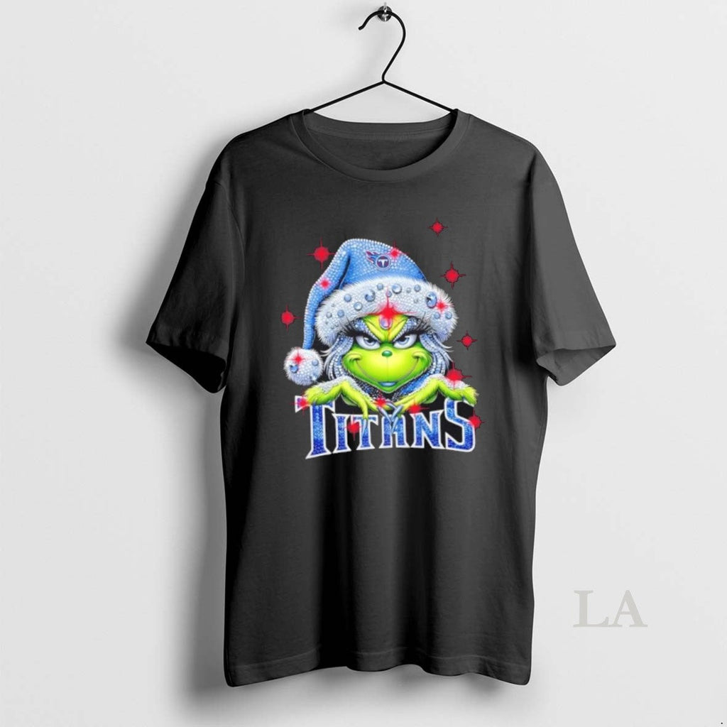 Original Glitter Diamond Grinch Girl X Tennessee - Adult & Kids T-Shirts, Sweatshirts & Hoodies apparel design preview 1