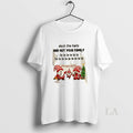 Original Gnomes Deck Halls Not Your Family Fa La - Adult & Kids T-Shirts, Sweatshirts & Hoodies apparel design preview 1