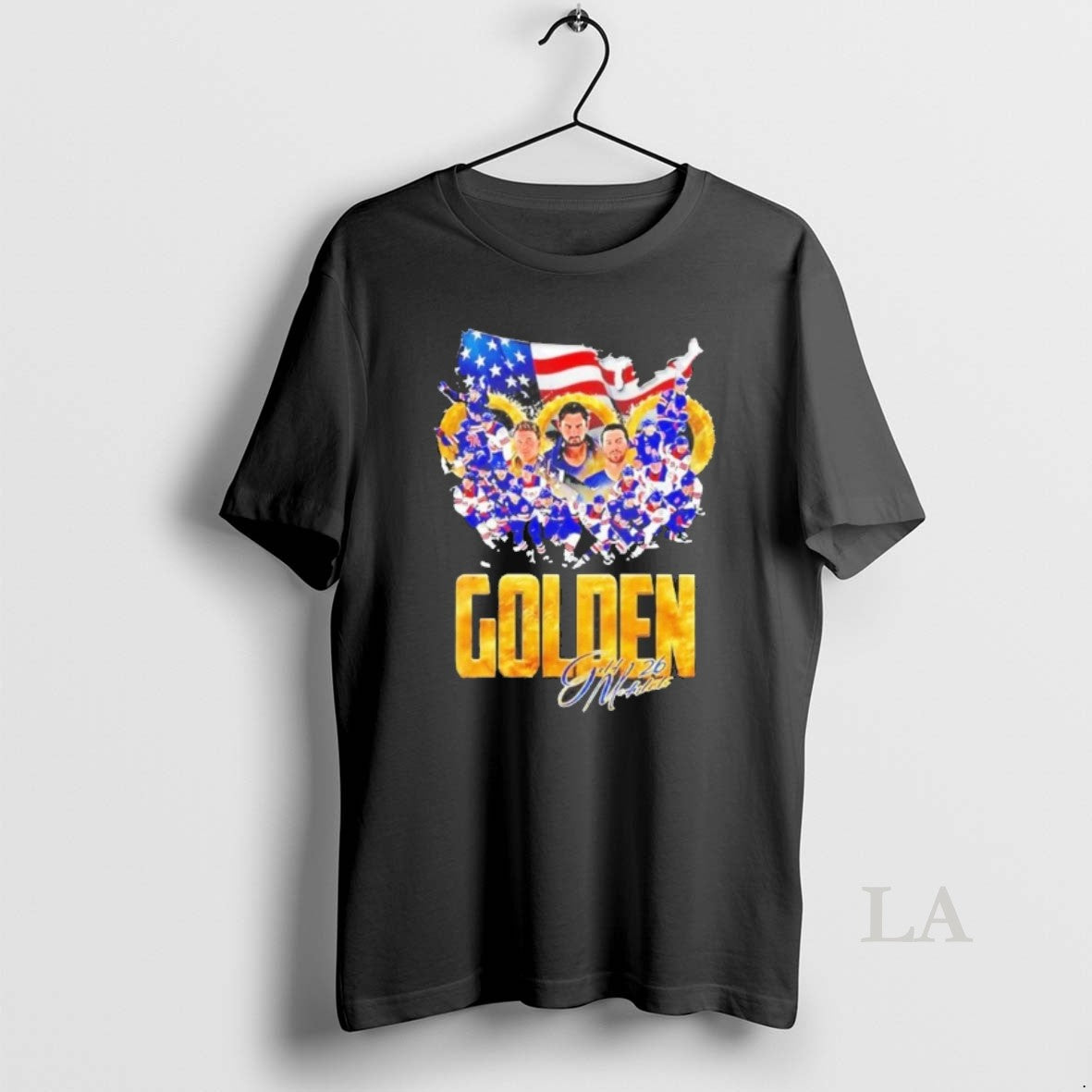 Original Golden Gold 26 Medalists Usa Mens Olympic - Adult & Kids T-Shirts, Sweatshirts & Hoodies apparel design preview 1