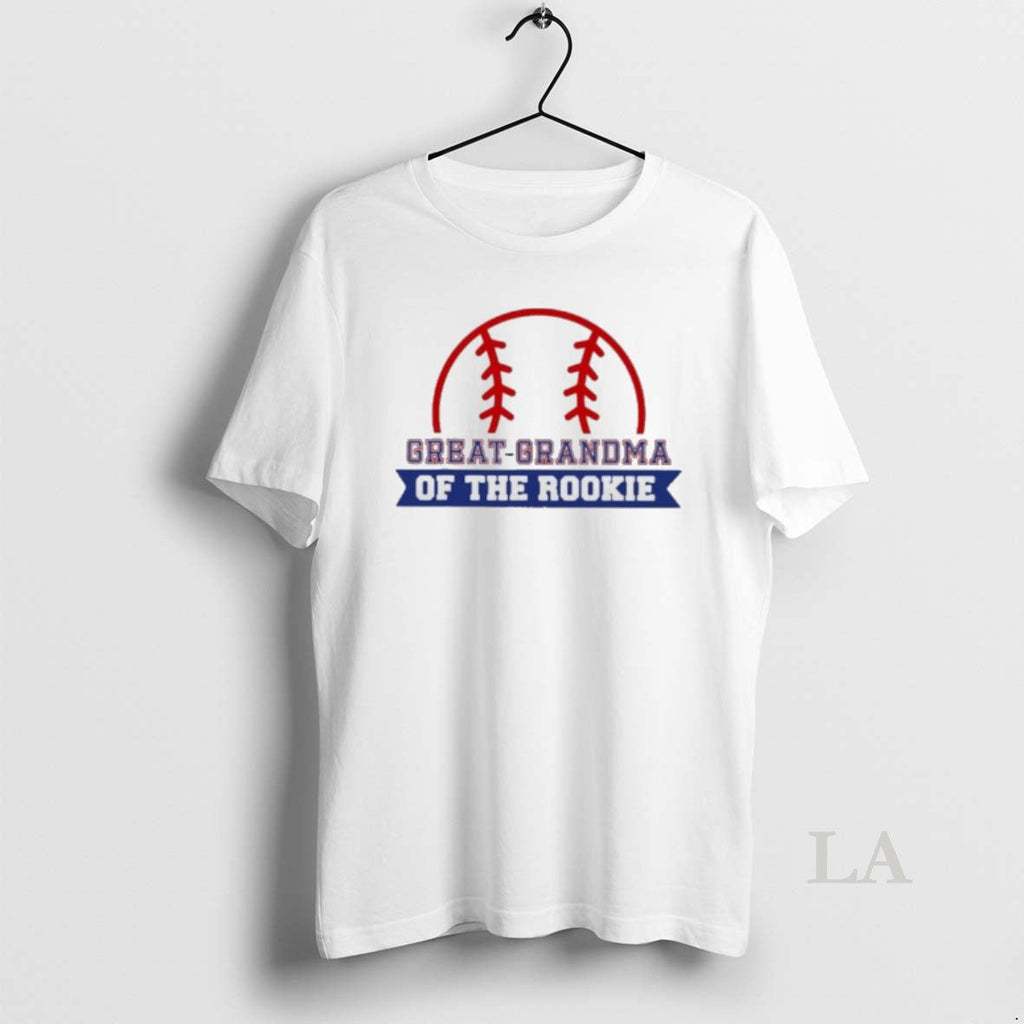 Original Great Grandma Of The Rookie - Adult & Kids T-Shirts, Sweatshirts & Hoodies apparel design preview 1