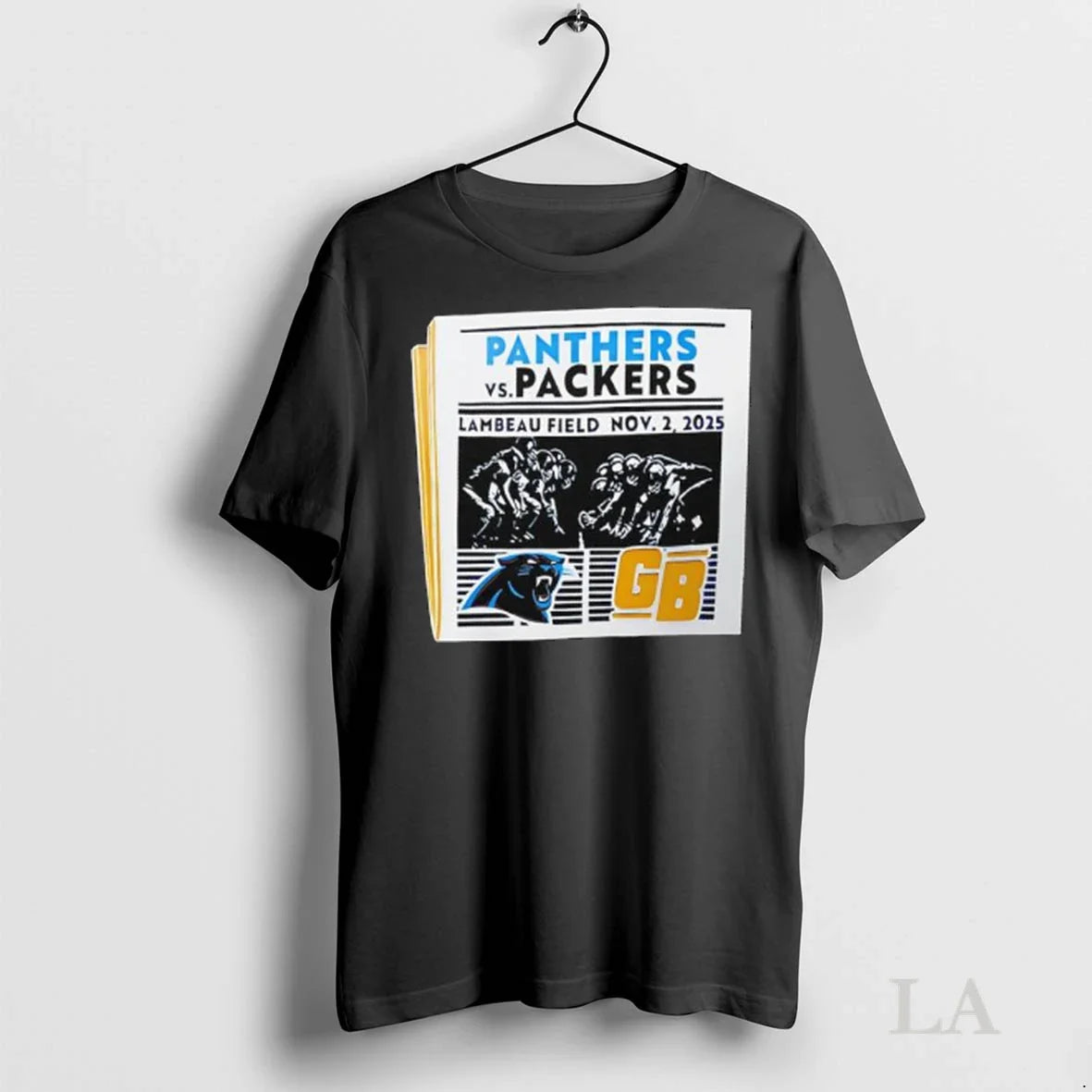 Original Green Bay Packers And Carolina Panthers At - Adult & Kids T-Shirts, Sweatshirts & Hoodies apparel design preview 1