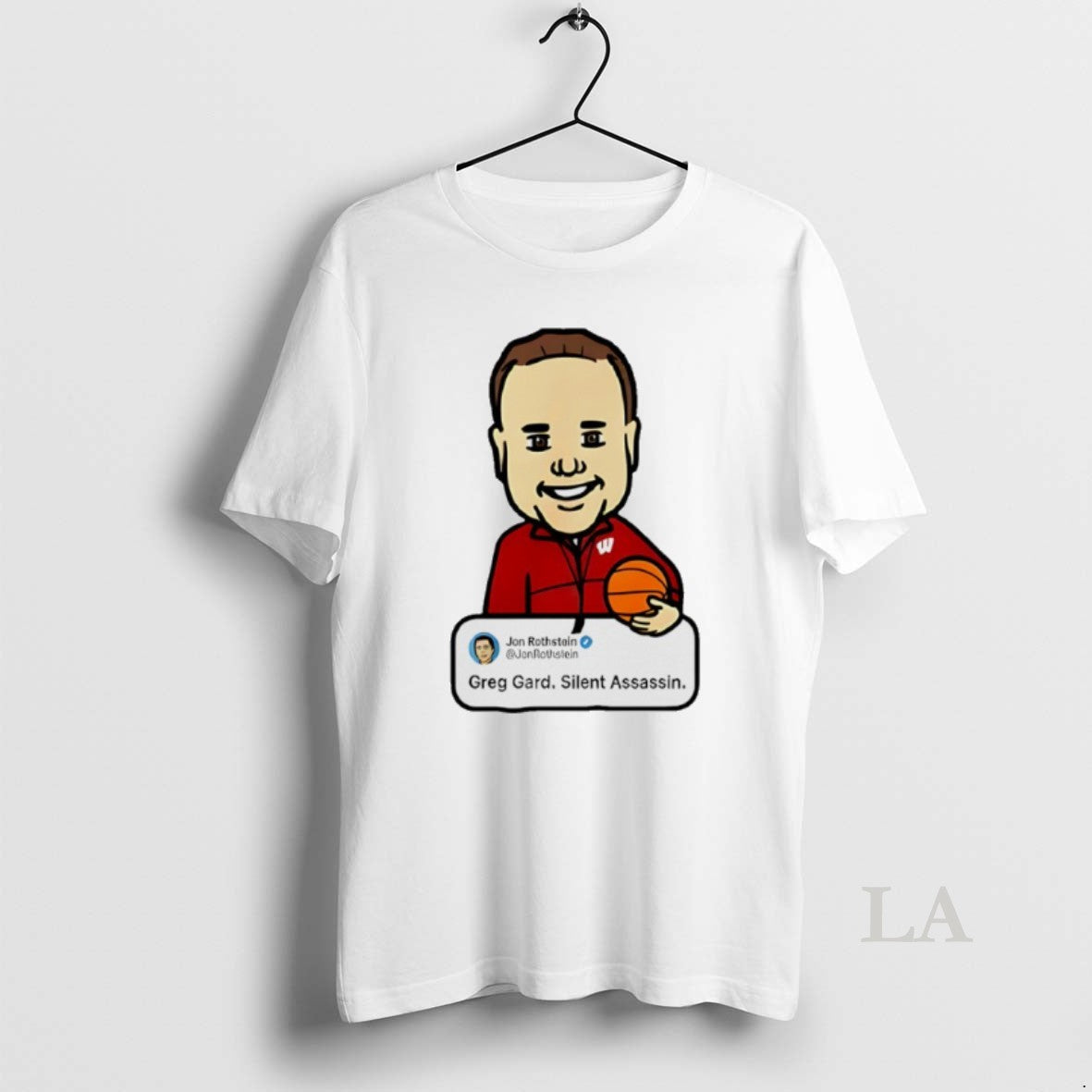 Original Greg Gard Silent Assassin Caricature - Adult & Kids T-Shirts, Sweatshirts & Hoodies apparel design preview 1