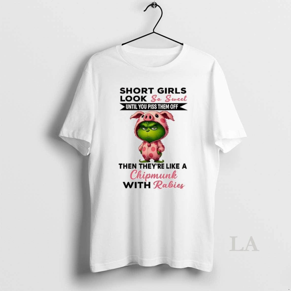 Original Grinch Short So Sweet Until You Piss Them - Adult & Kids T-Shirts, Sweatshirts & Hoodies apparel design preview 1