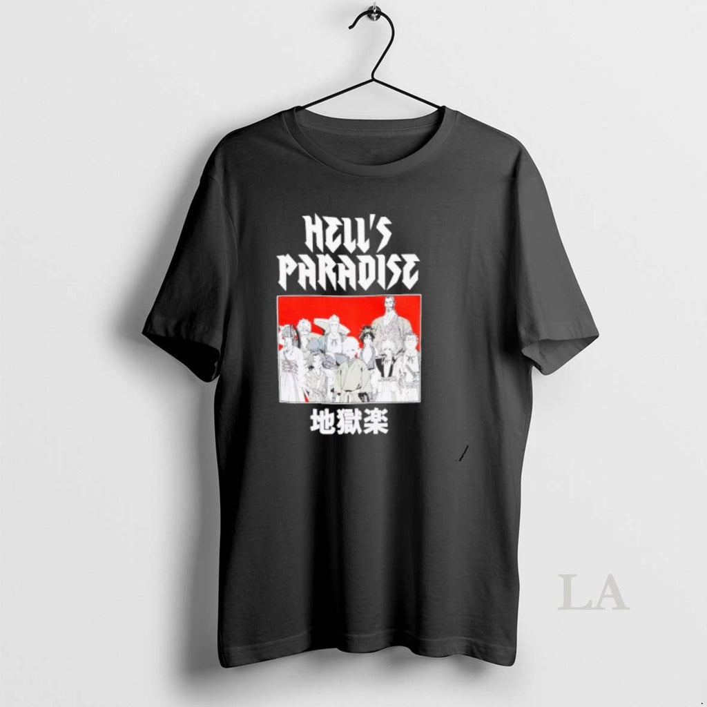 Original Hells Paradise Group Portrait - Adult & Kids T-Shirts, Sweatshirts & Hoodies apparel design preview 1