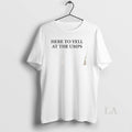 Original Here To Yell At The Umps - Adult & Kids T-Shirts, Sweatshirts & Hoodies apparel design preview 1