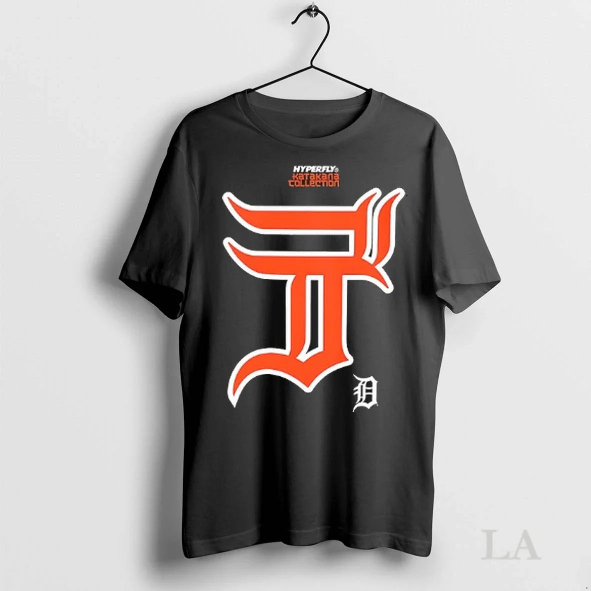 Original Hyperfly Katakana Detroit Tigers Mlb 2025 - Adult & Kids T-Shirts, Sweatshirts & Hoodies apparel design preview 1
