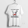 Original I Am A Simple Woman Loves Dogs And Baseball - Adult & Kids T-Shirts, Sweatshirts & Hoodies apparel design preview 1