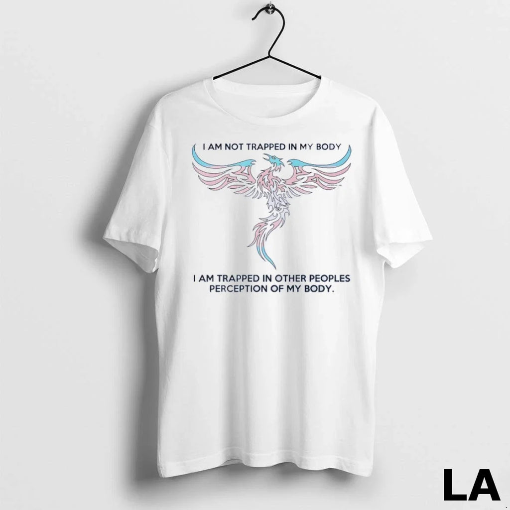 Original I Am Not Trapped In My Body Other Peoples - Adult & Kids T-Shirts, Sweatshirts & Hoodies apparel design preview 1
