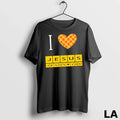 Original I Heart Jesus And Loves You - Adult & Kids T-Shirts, Sweatshirts & Hoodies apparel design preview 1