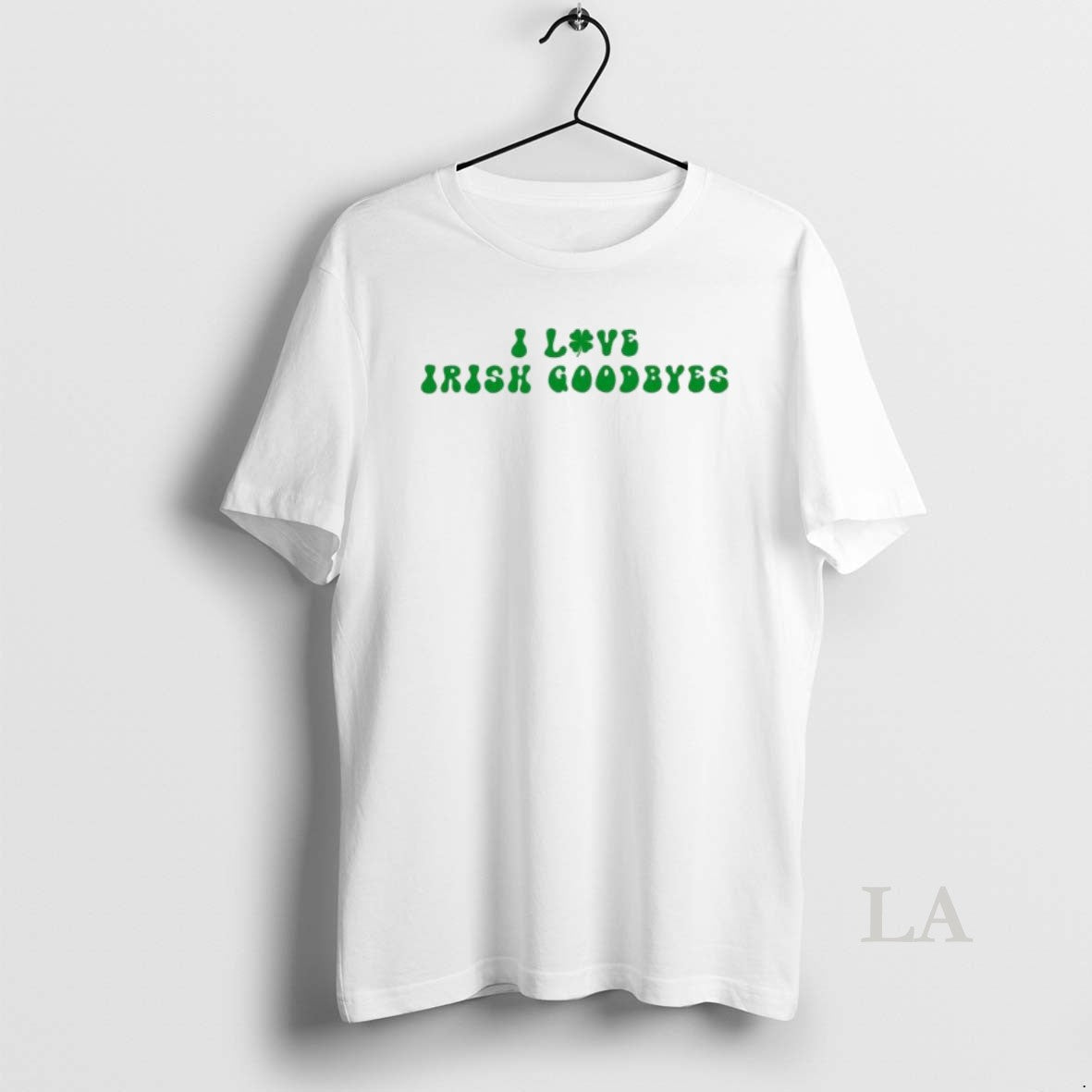 Original I Love Irish Goodbyes - Adult & Kids T-Shirts, Sweatshirts & Hoodies apparel design preview 1