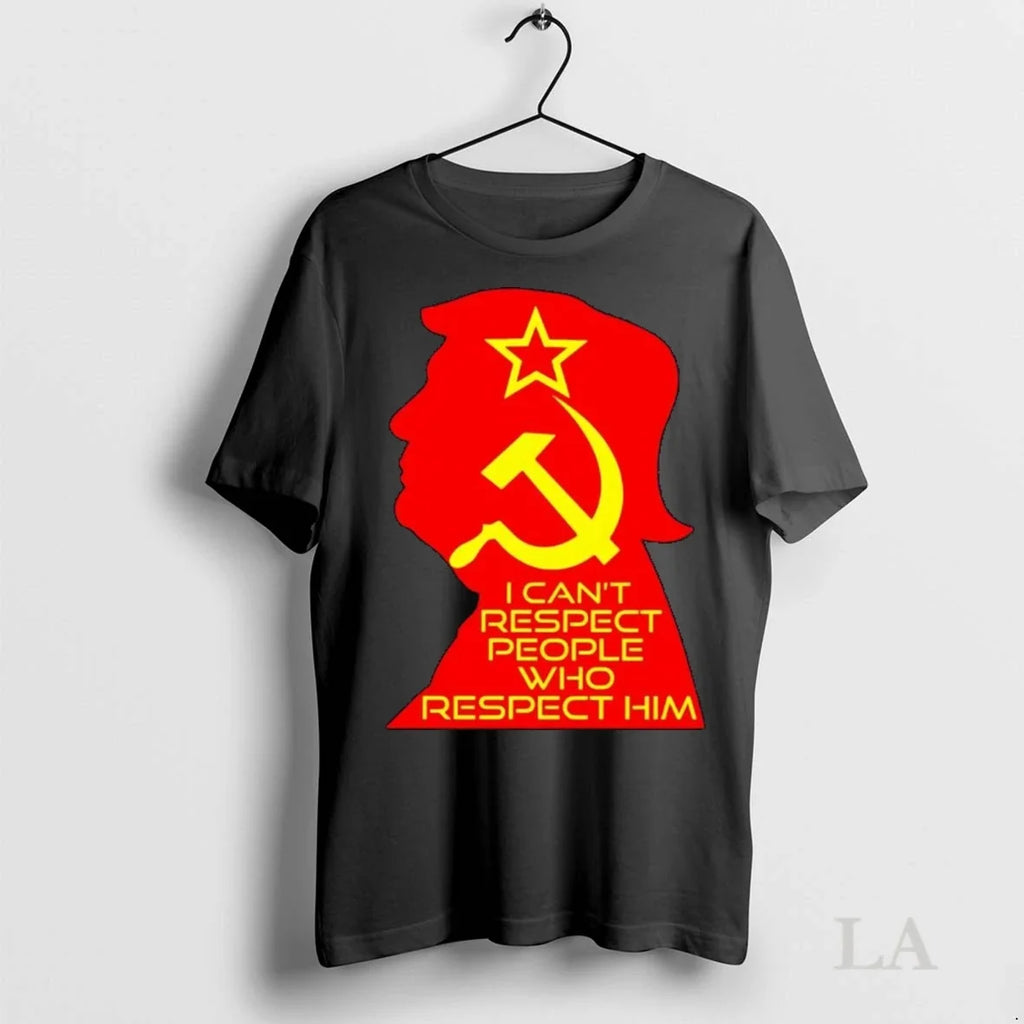 Original I Cant Respect People Who Him Anti Trump - Adult & Kids T-Shirts, Sweatshirts & Hoodies apparel design preview 1