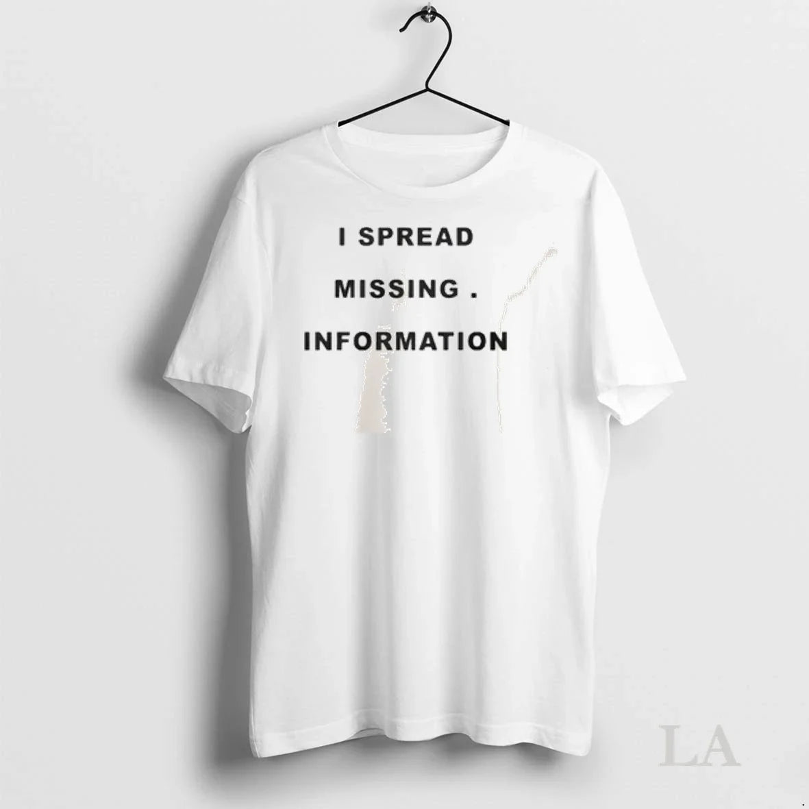 Original I Spread Missing Information - Adult & Kids T-Shirts, Sweatshirts & Hoodies apparel design preview 1