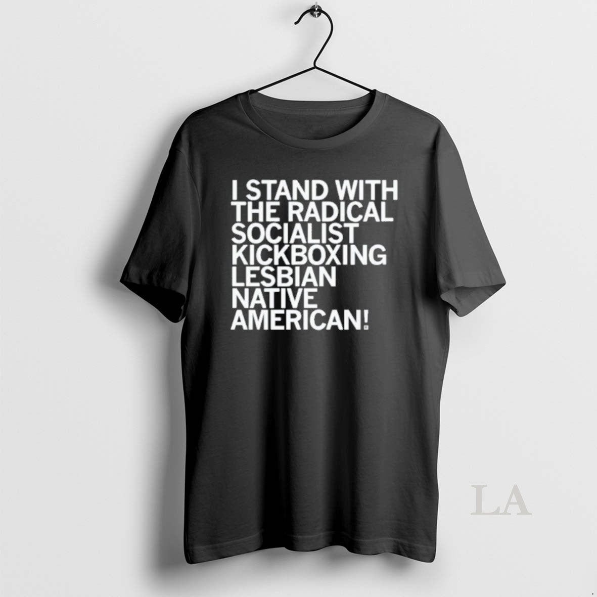 Original I Stand With The Radical Kickboxing Lesbian - Adult & Kids T-Shirts, Sweatshirts & Hoodies apparel design preview 1