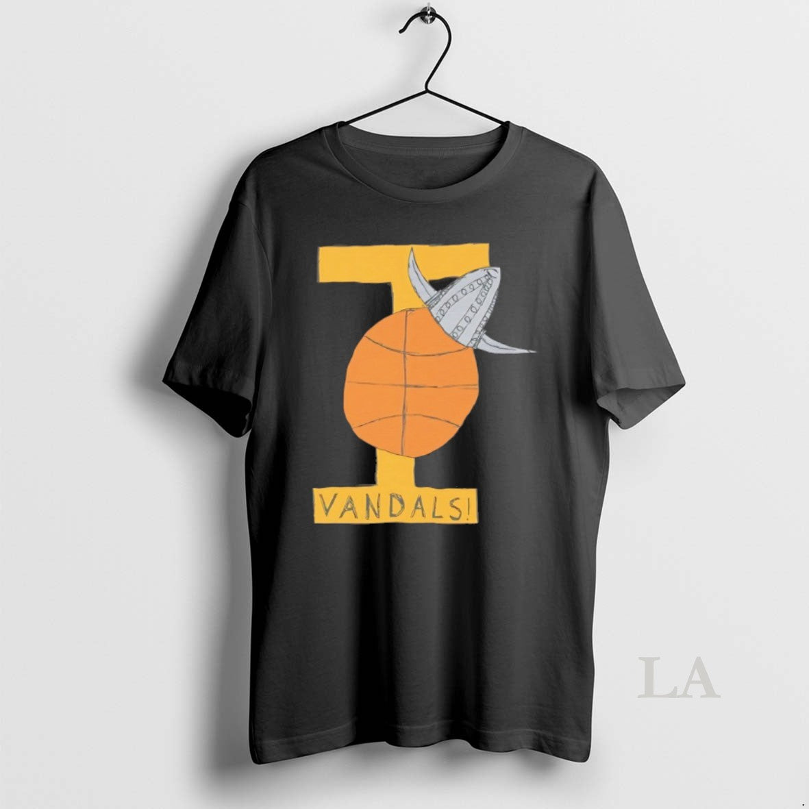 Original Idaho Vandals Basketball Player Wearing - Adult & Kids T-Shirts, Sweatshirts & Hoodies apparel design preview 1