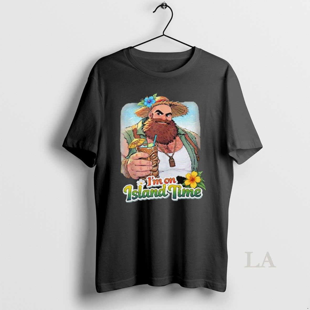 Original Im On Island Time Long Sleve - Adult & Kids T-Shirts, Sweatshirts & Hoodies apparel design preview 1