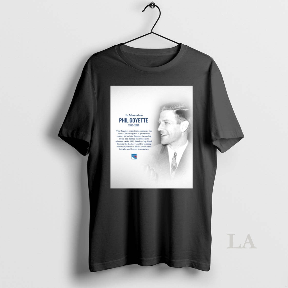 Original Memoriam Phil Goyette 1933 2026 New York - Adult & Kids T-Shirts, Sweatshirts & Hoodies apparel design preview 1