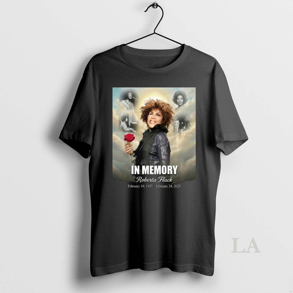 Original In Memory Roberta Flack February 10 1937 24 - Adult & Kids T-Shirts, Sweatshirts & Hoodies apparel design preview 1