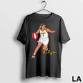 Original Indiana Fever Kelsey Mitchell Superstar Pose - Adult & Kids T-Shirts, Sweatshirts & Hoodies apparel design preview 1