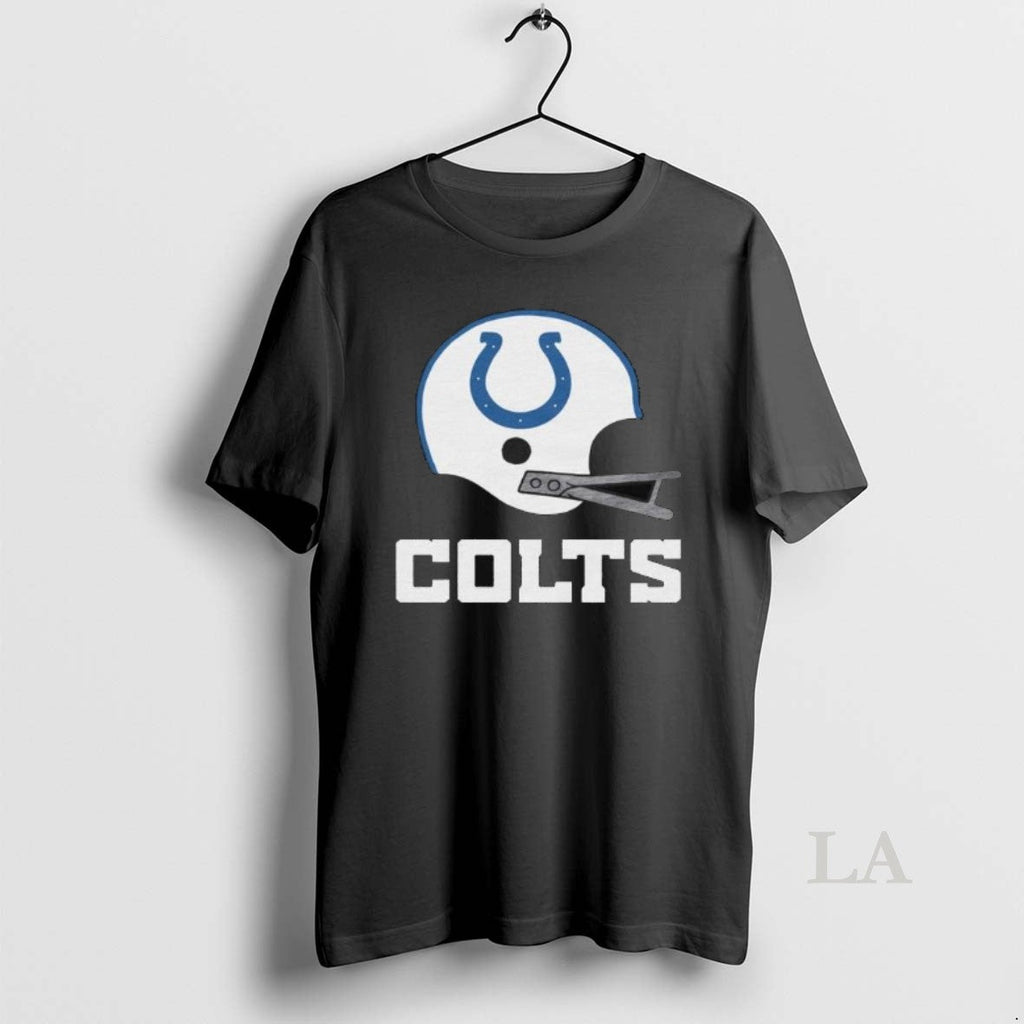 Original Indianapolis Colts Big Helmet Long Sleve - Adult & Kids T-Shirts, Sweatshirts & Hoodies apparel design preview 1