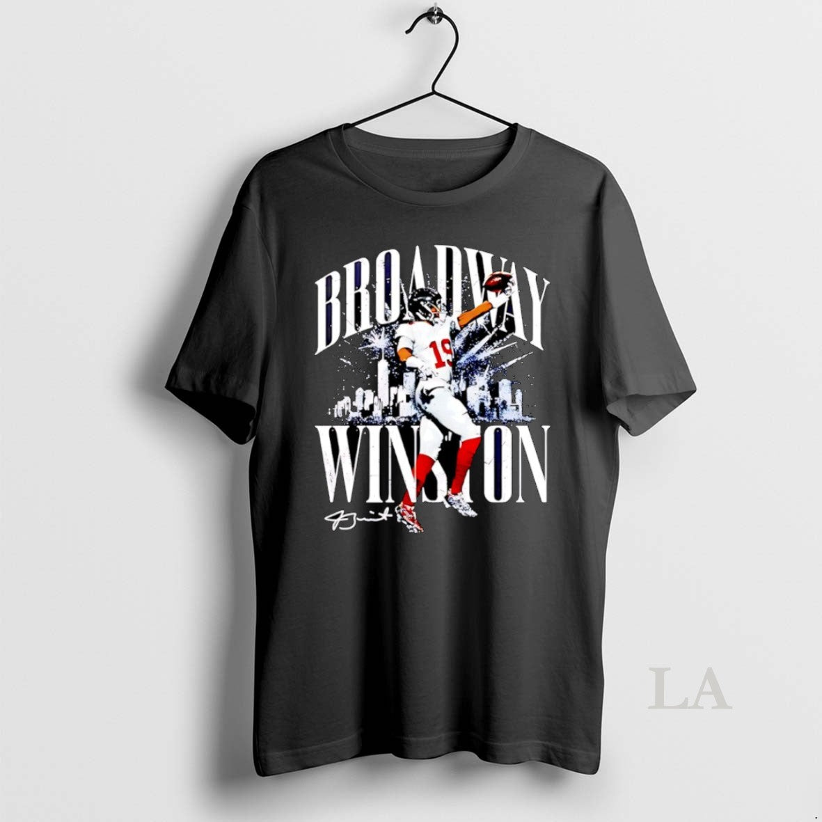 Original Jameis Winston New York Giants Broadway City - Adult & Kids T-Shirts, Sweatshirts & Hoodies apparel design preview 1