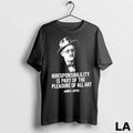Original James Joyce Irresponsibility Is Part Of The - Adult & Kids T-Shirts, Sweatshirts & Hoodies apparel design preview 1