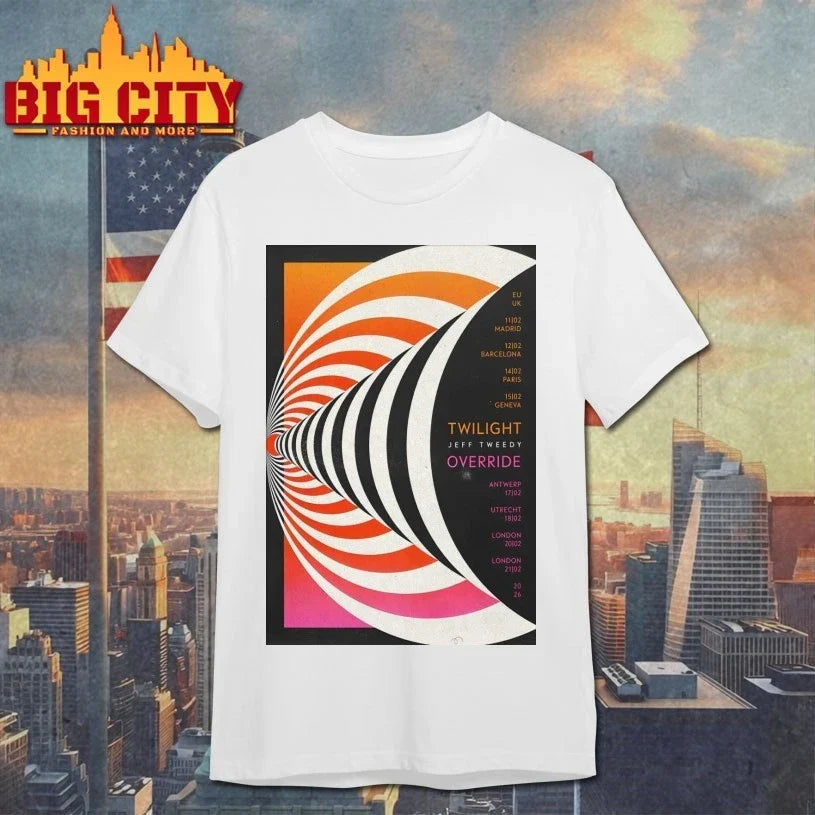 Original Jeff Tweedy Twilight Override Tour 26 Poster - Adult & Kids T-Shirts, Sweatshirts & Hoodies apparel design preview 1