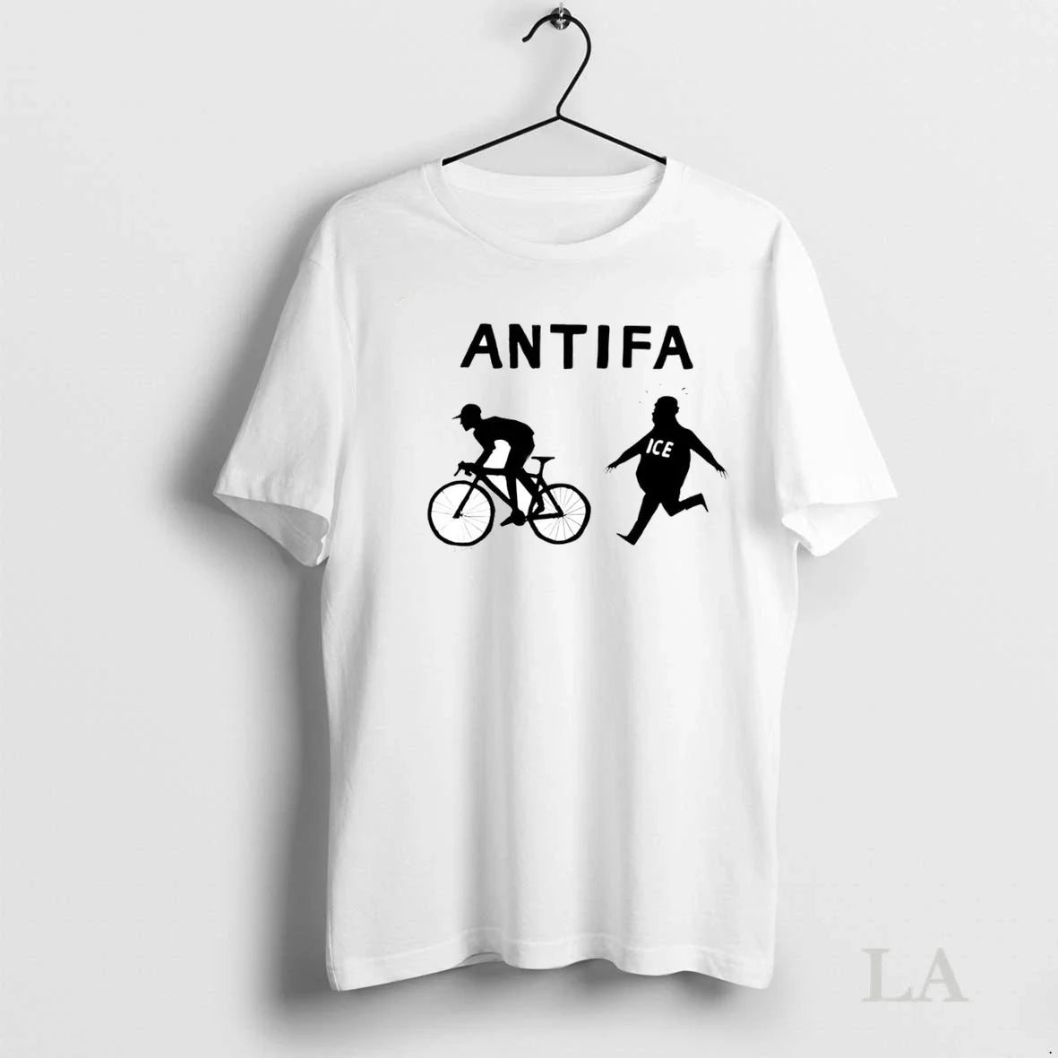 Original Jesse Duquette Ice Antifa Bike - Adult & Kids T-Shirts, Sweatshirts & Hoodies apparel design preview 1