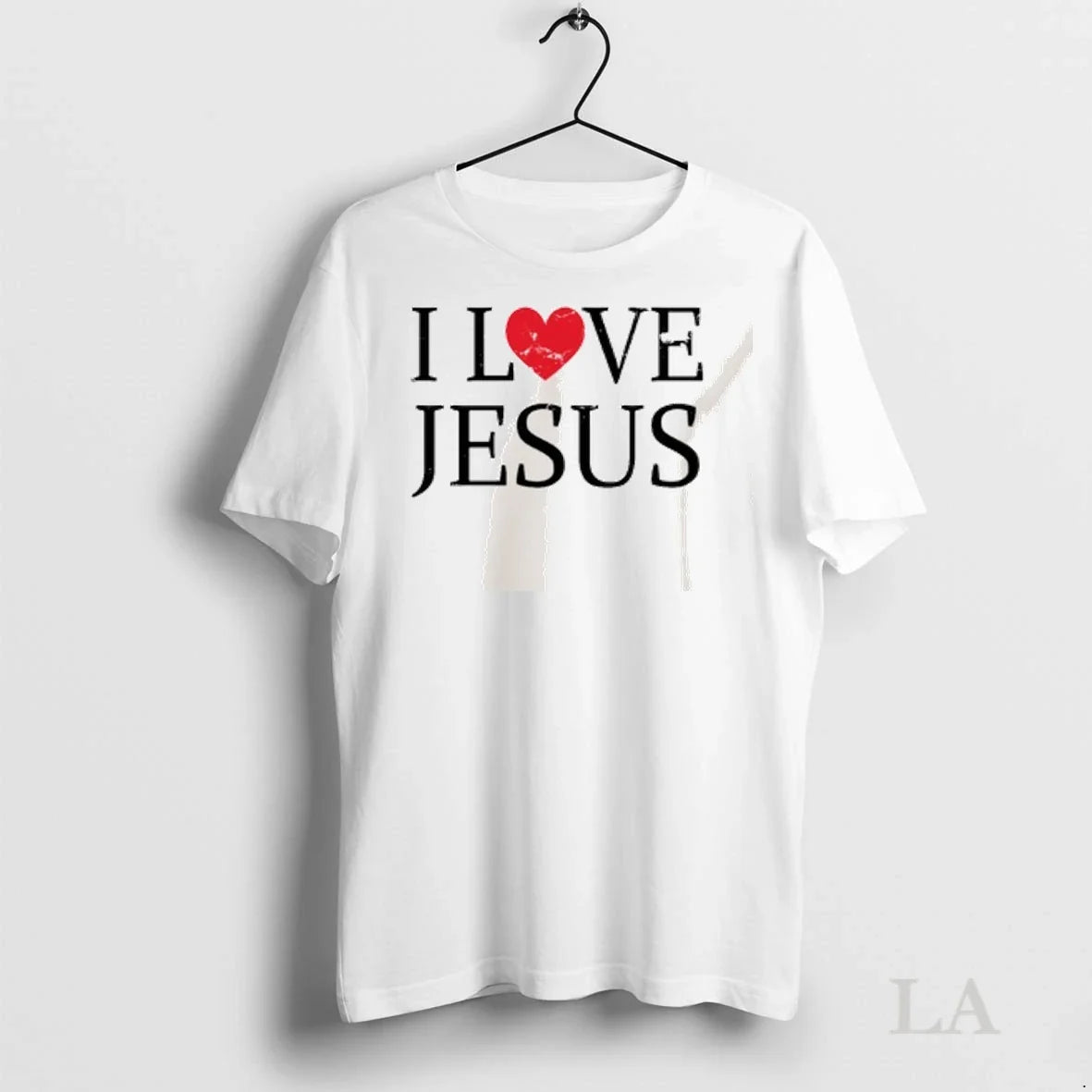 Original Jesus Loves You Faith Christian - Adult & Kids T-Shirts, Sweatshirts & Hoodies apparel design preview 1