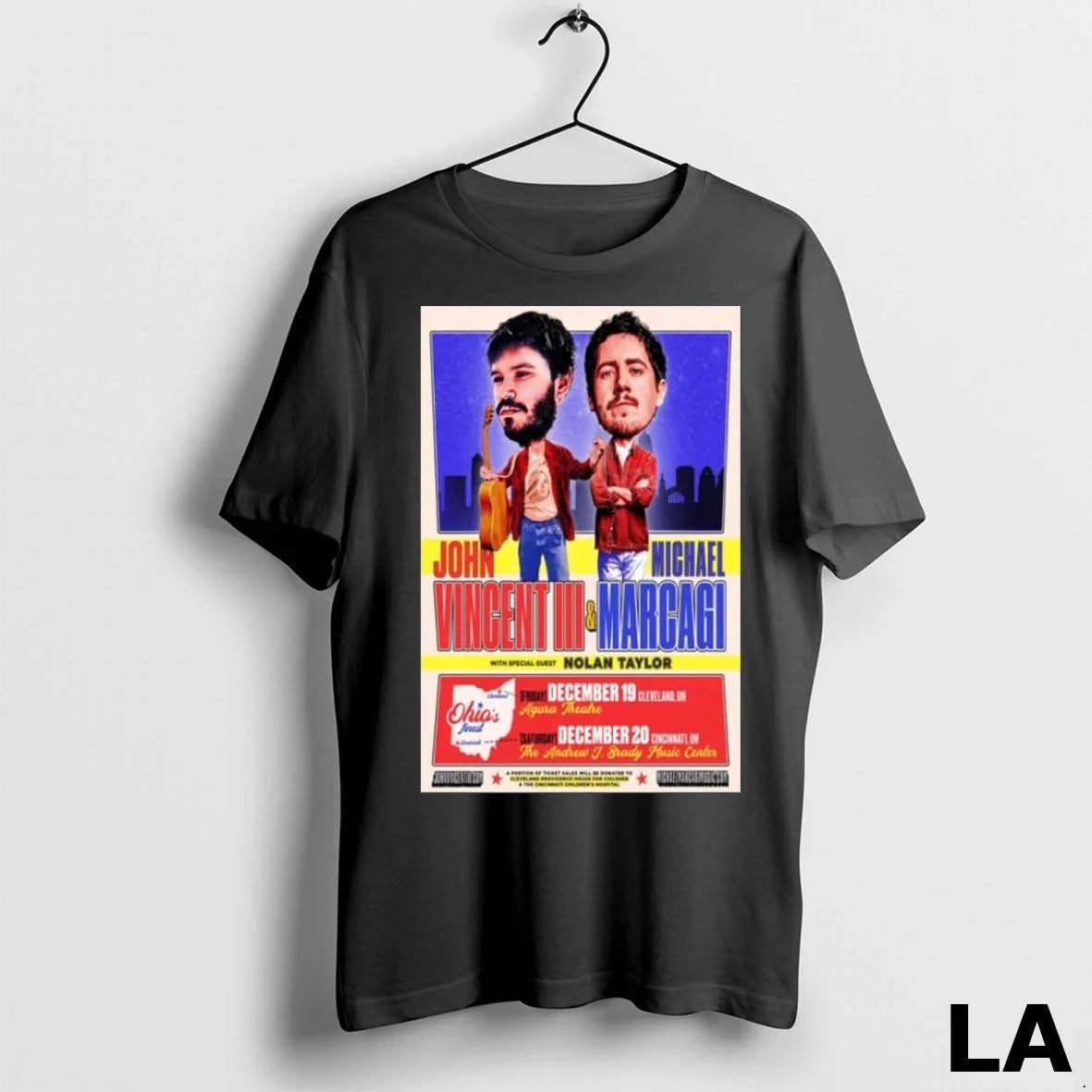 Original John Vincent Iii Michael Marcagi Ohio - Adult & Kids T-Shirts, Sweatshirts & Hoodies apparel design preview 1