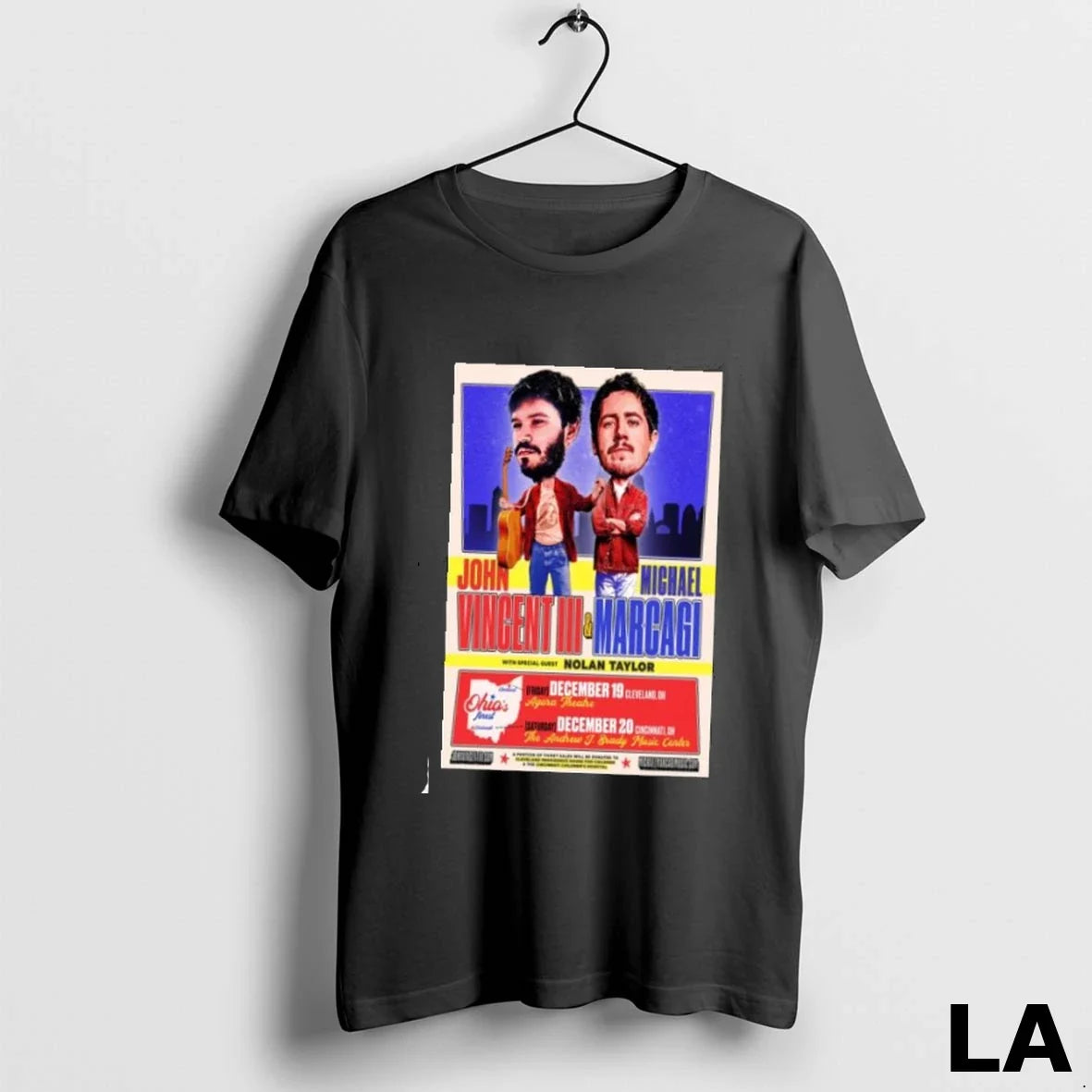 Original John Vincent Iii Michael Marcagi Ohio - Adult & Kids T-Shirts, Sweatshirts & Hoodies apparel design preview 1