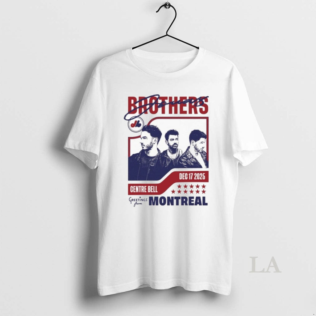 Original Jonas Brothers Greetings Your Hometown - Adult & Kids T-Shirts, Sweatshirts & Hoodies apparel design preview 1