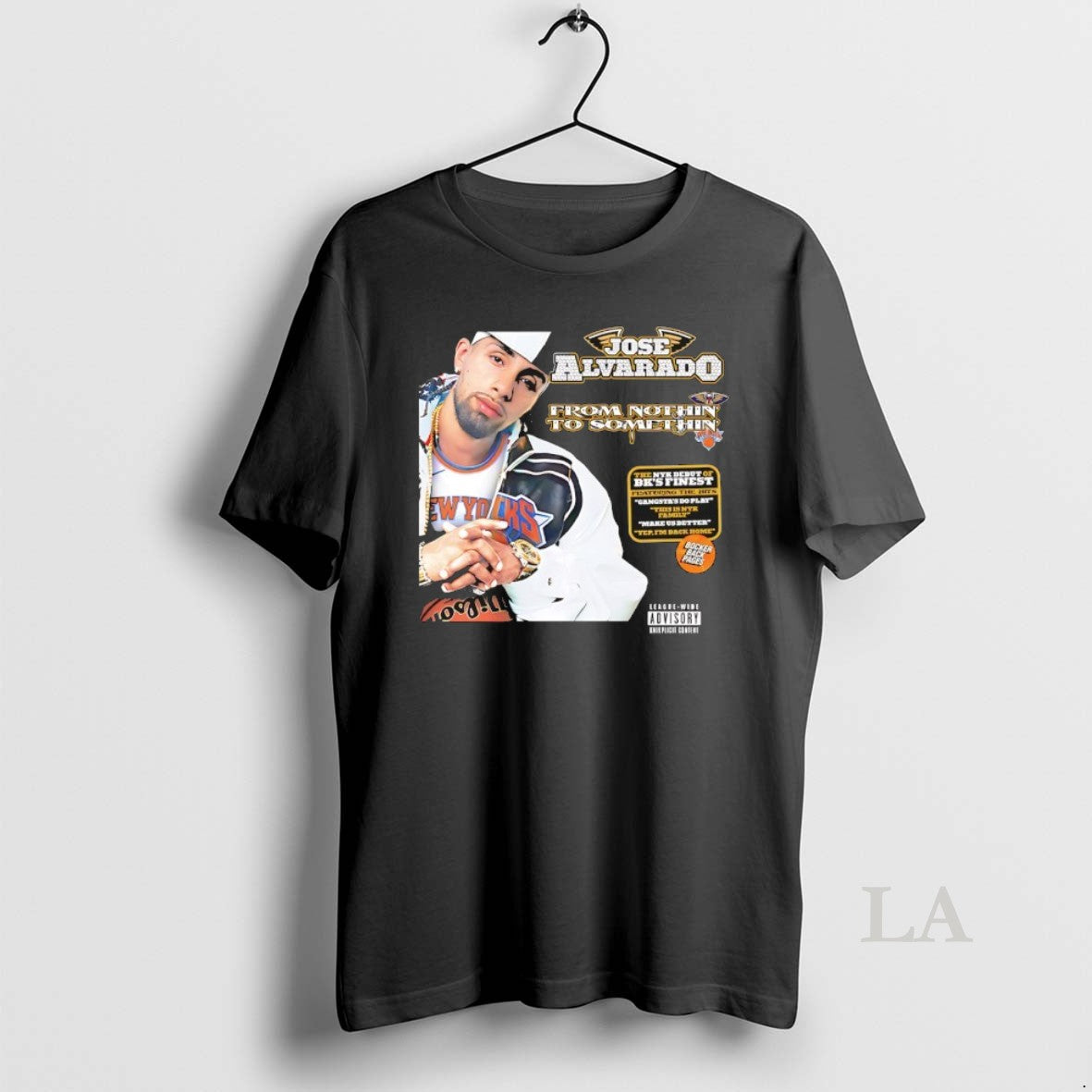 Original Jose Alvarado From Nothin To Somethin - Adult & Kids T-Shirts, Sweatshirts & Hoodies apparel design preview 1
