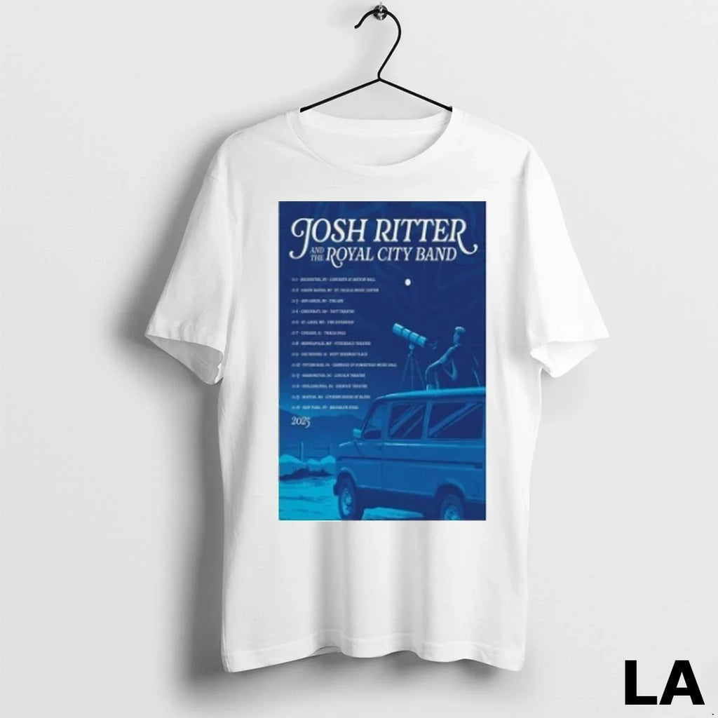Original Josh Ritter And The Royal City Band Fall - Adult & Kids T-Shirts, Sweatshirts & Hoodies apparel design preview 1
