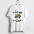 Original Just An Iowa Girl In A Kentucky World Retro - Adult & Kids T-Shirts, Sweatshirts & Hoodies apparel design preview 1