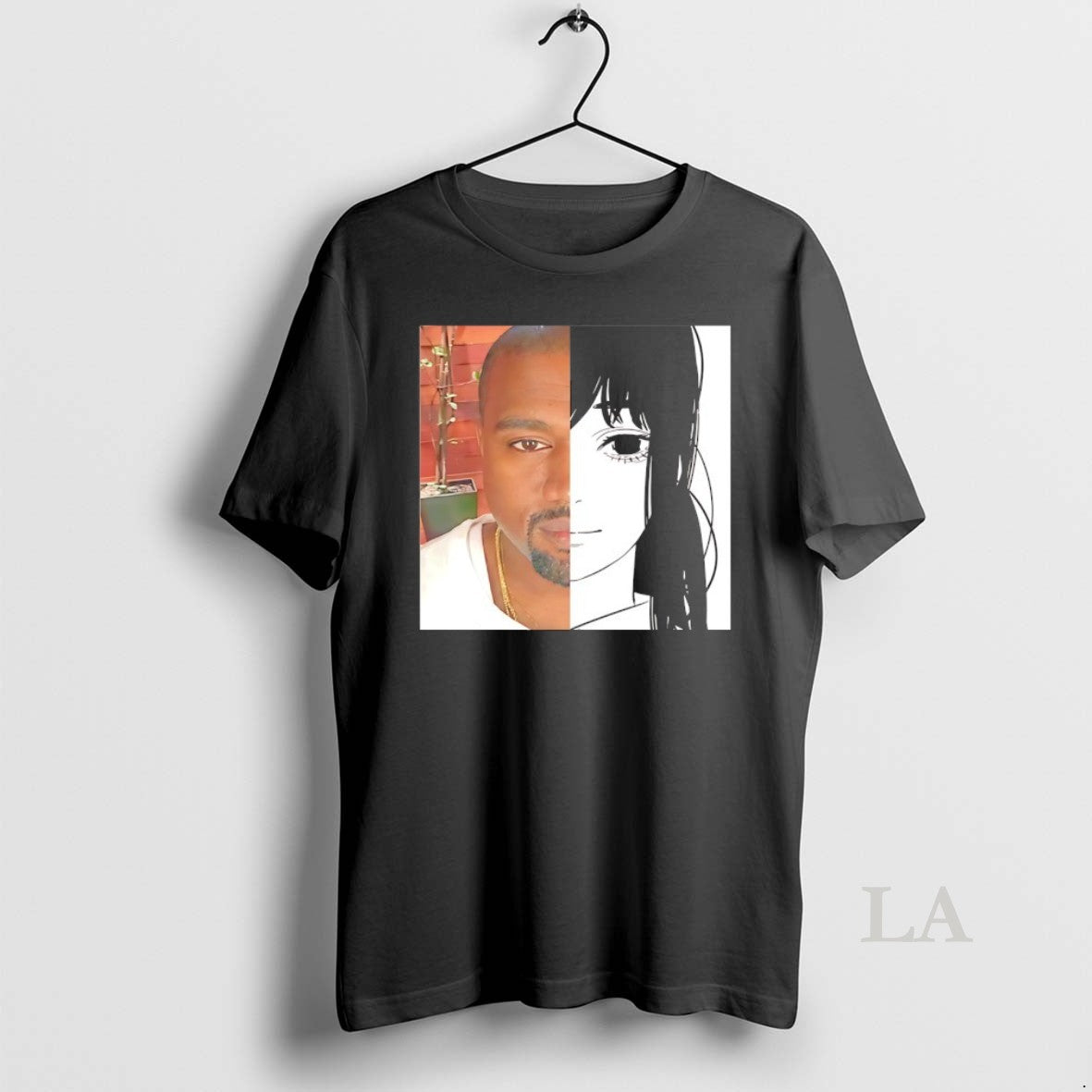 Original Kanye West X Asa Mitaka Anime - Adult & Kids T-Shirts, Sweatshirts & Hoodies apparel design preview 1