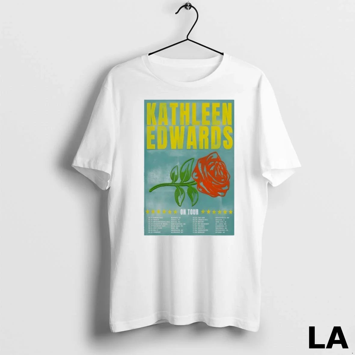 Original Kathleen Edwards Tour October And November - Adult & Kids T-Shirts, Sweatshirts & Hoodies apparel design preview 1