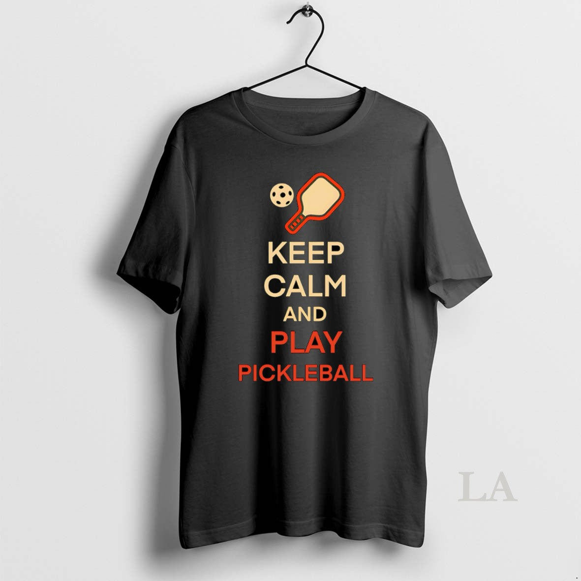 Original Keep Calm Play Pickleball - Adult & Kids T-Shirts, Sweatshirts & Hoodies apparel design preview 1
