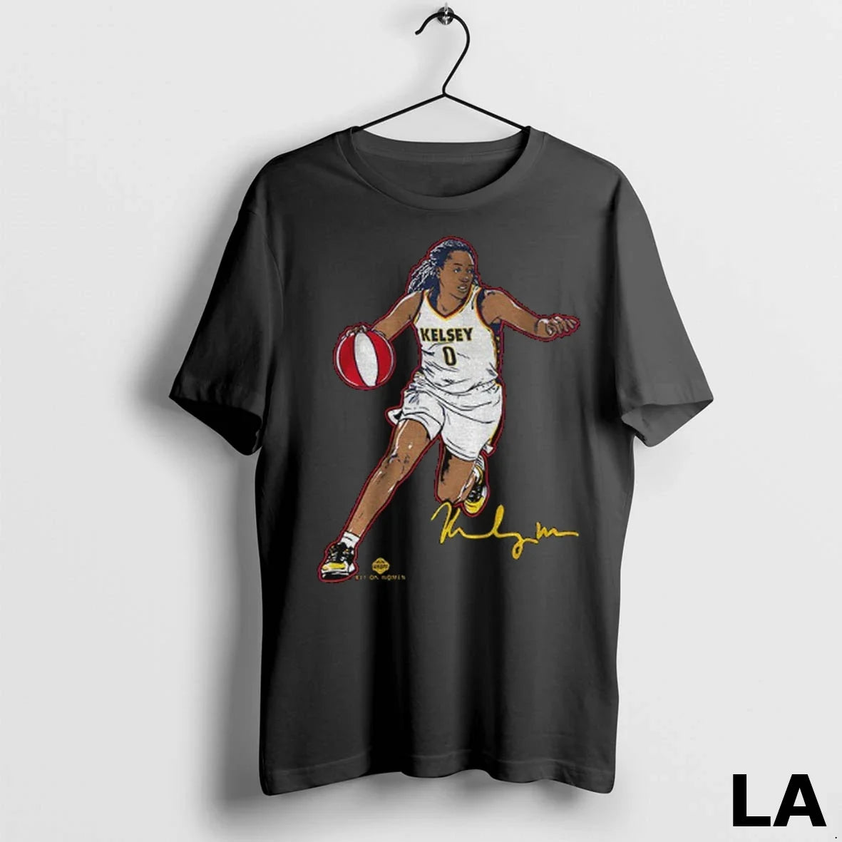 Original Kelsey Mitchell Superstar Pose Indiana Fever - Adult & Kids T-Shirts, Sweatshirts & Hoodies apparel design preview 1