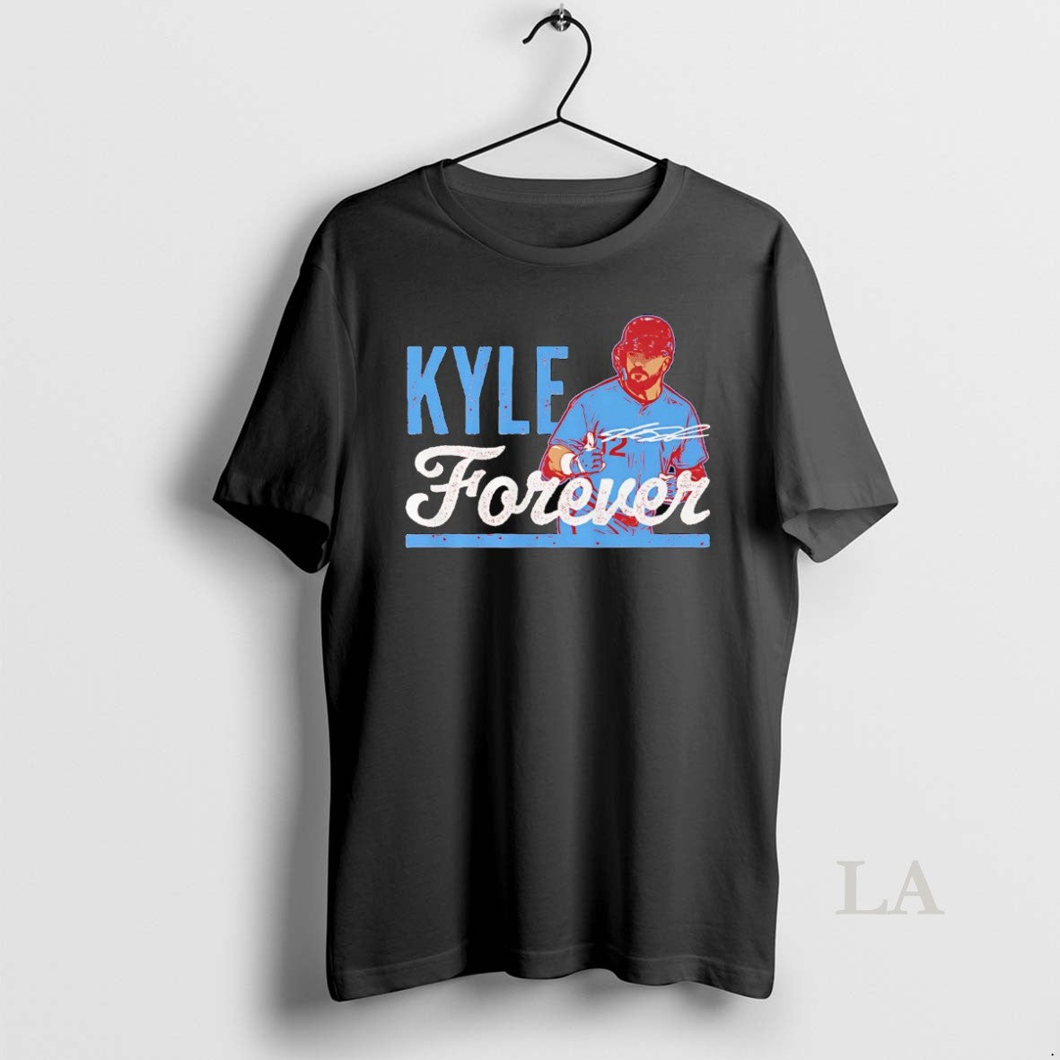 Original Kyle Schwarber Forever Philadelphia Phillies - Adult & Kids T-Shirts, Sweatshirts & Hoodies apparel design preview 1