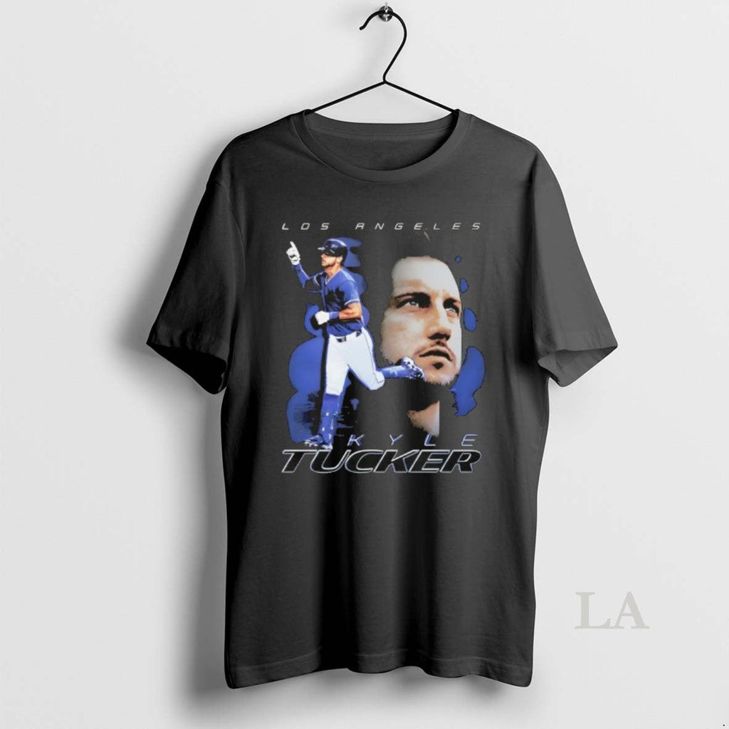 Original Kyle Tucker Los Angeles Dodgers Dual - Adult & Kids T-Shirts, Sweatshirts & Hoodies apparel design preview 1