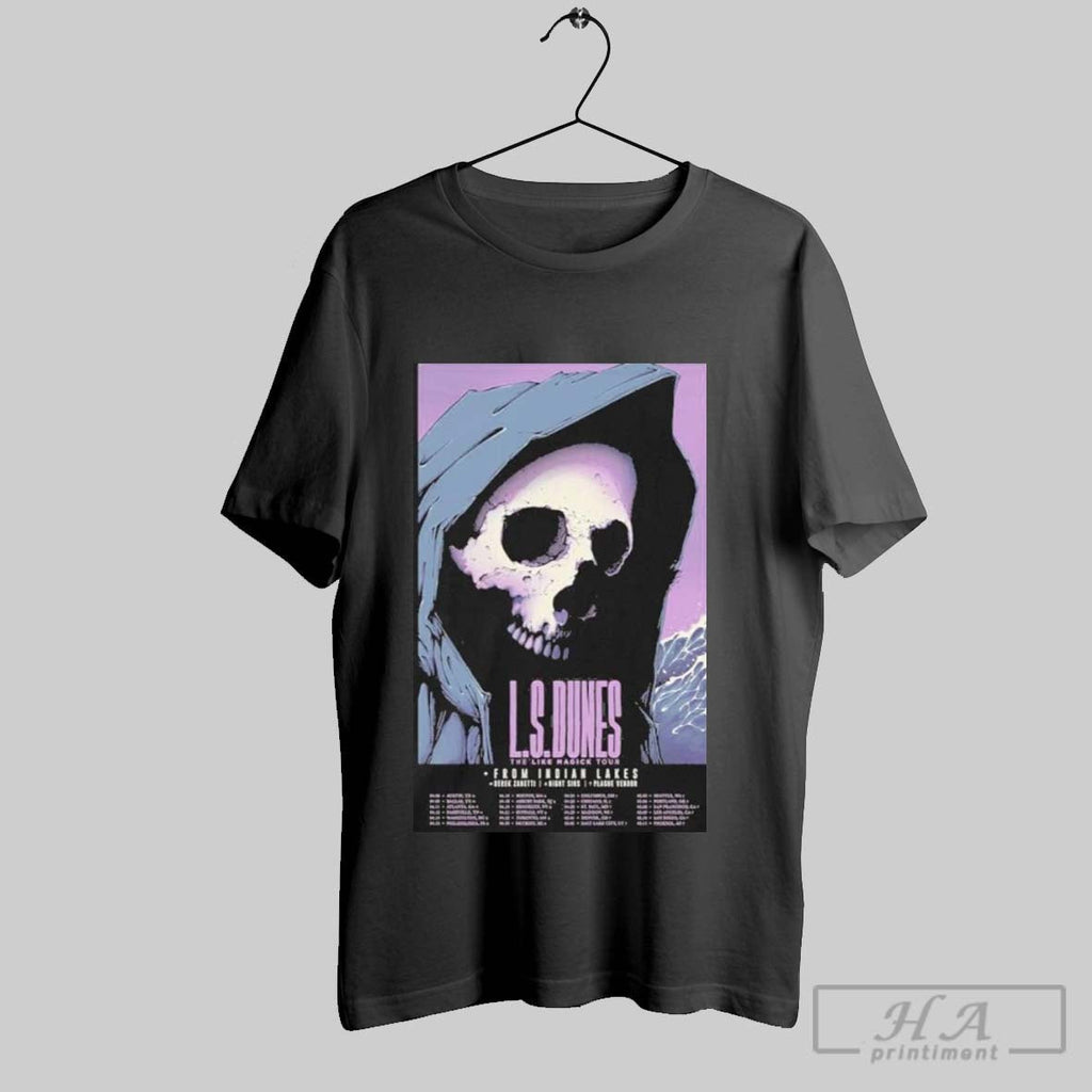 Original Ls Dunes Like Magick Tour 2025 Poster - Adult & Kids T-Shirts, Sweatshirts & Hoodies apparel design preview 1
