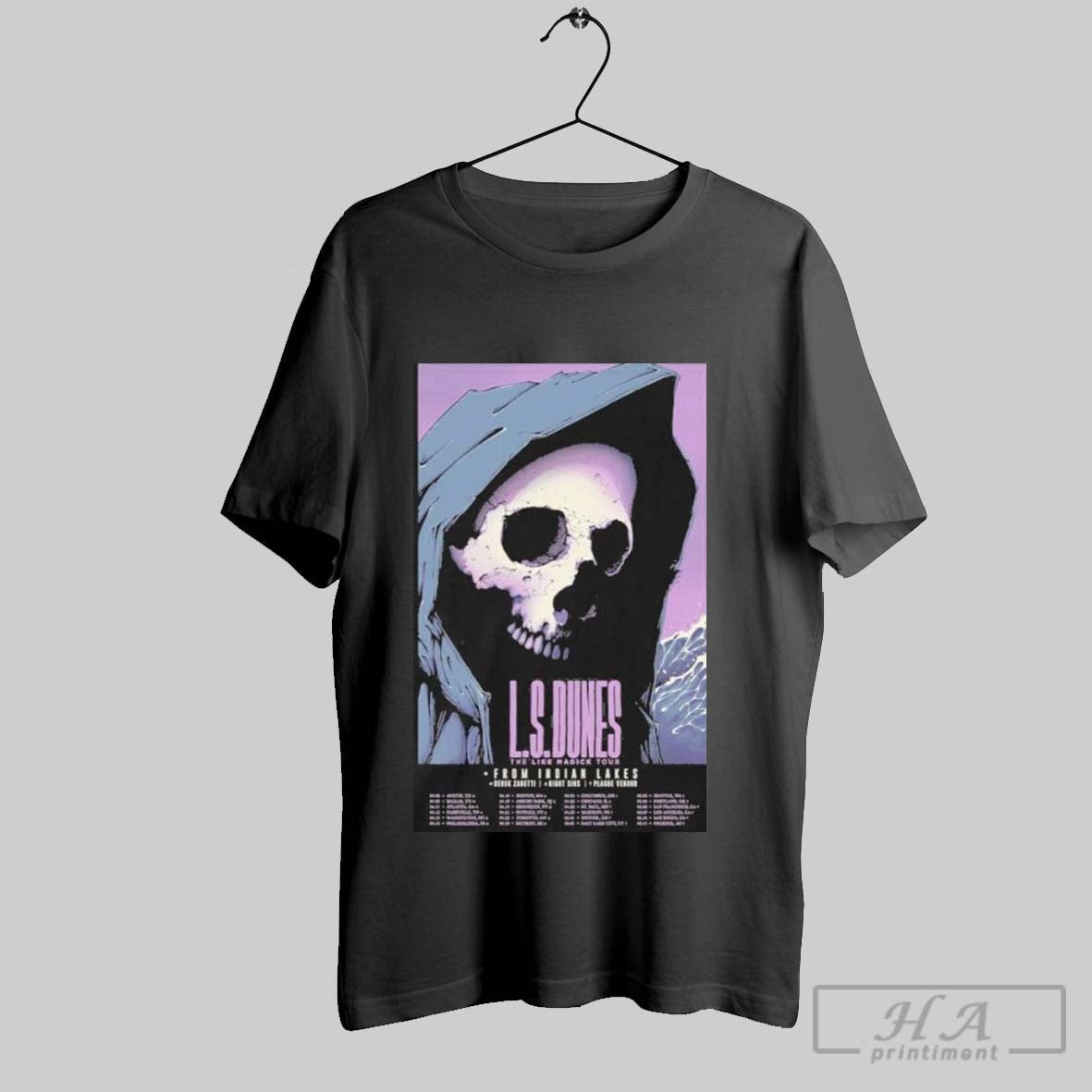 Original Ls Dunes Like Magick Tour 2025 Poster - Adult & Kids T-Shirts, Sweatshirts & Hoodies apparel design preview 1