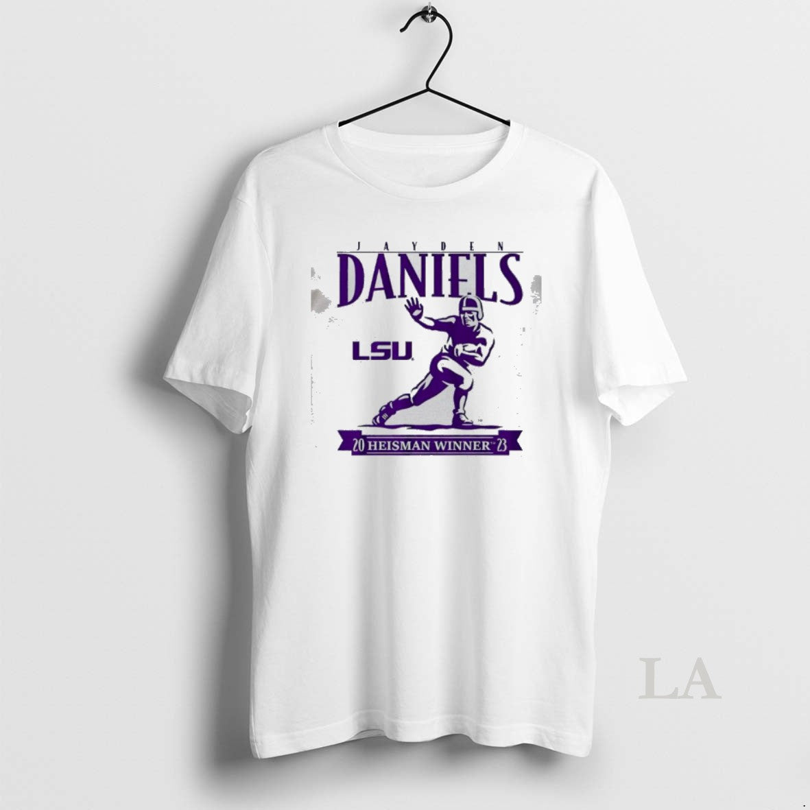 Original Lsu Football Jayden Daniels Heisman Winner - Adult & Kids T-Shirts, Sweatshirts & Hoodies apparel design preview 1