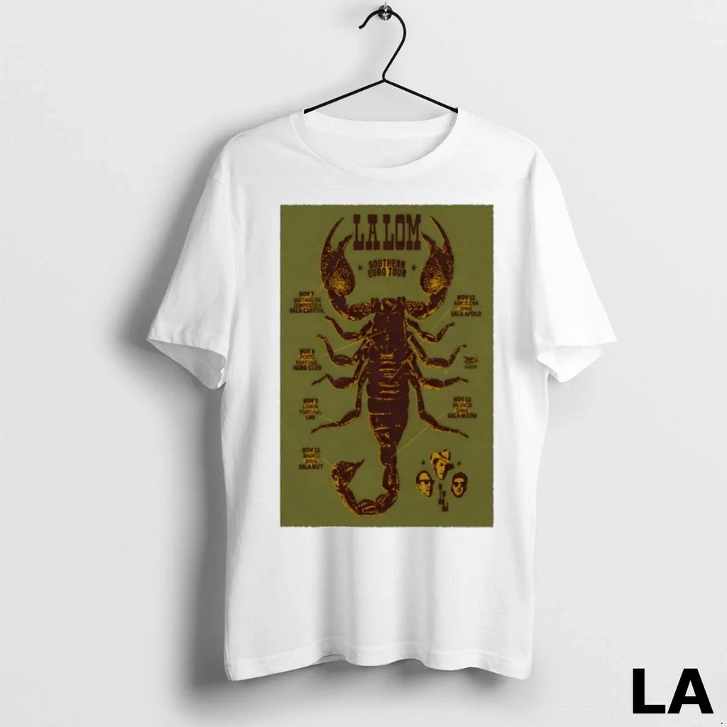 Original La Lom Southern Euro Tour 2025 - Adult & Kids T-Shirts, Sweatshirts & Hoodies apparel design preview 1